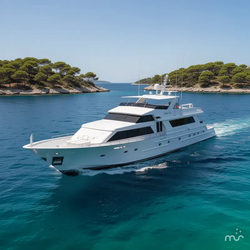 Slide: The Image of Broward Motor Yacht 1991 - 2
