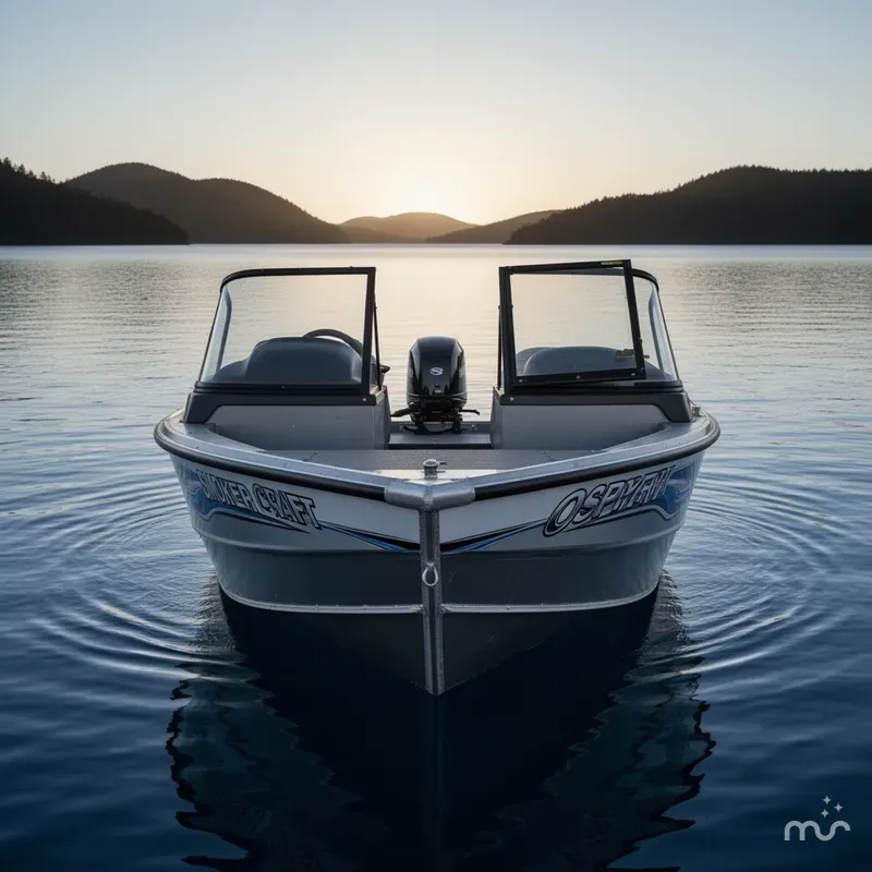 Slide: The Image of Smoker Craft Osprey 2017 - 2