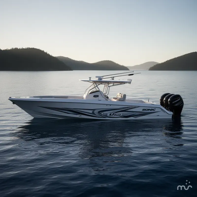 Slide: The Image of Sonic Usa CENTER CONSOLE HIGH PERFORMANCE SPORT FISH 2017 - 1