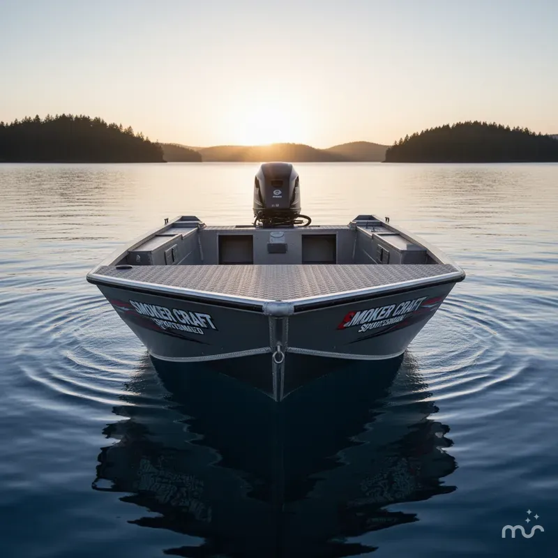 Slide: The Image of Smoker Craft Sportsman Sled 2017 - 1