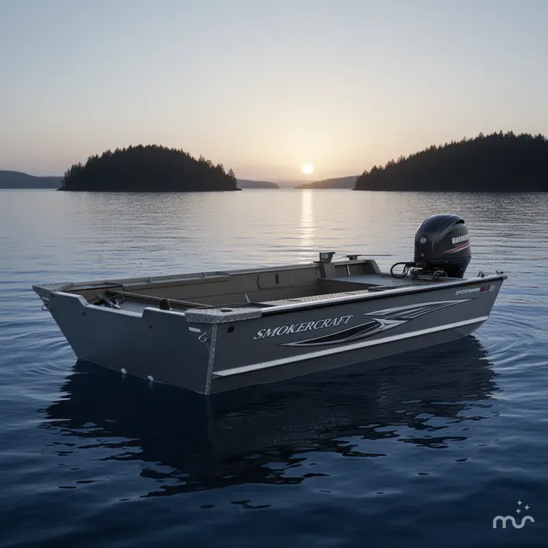 Slide: The Image of Smoker Craft Sportsman Sled 2017 - 2