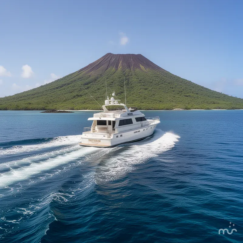 Slide: The Image of Hatteras 70 Cockpit Motor Yacht 1991 - 2