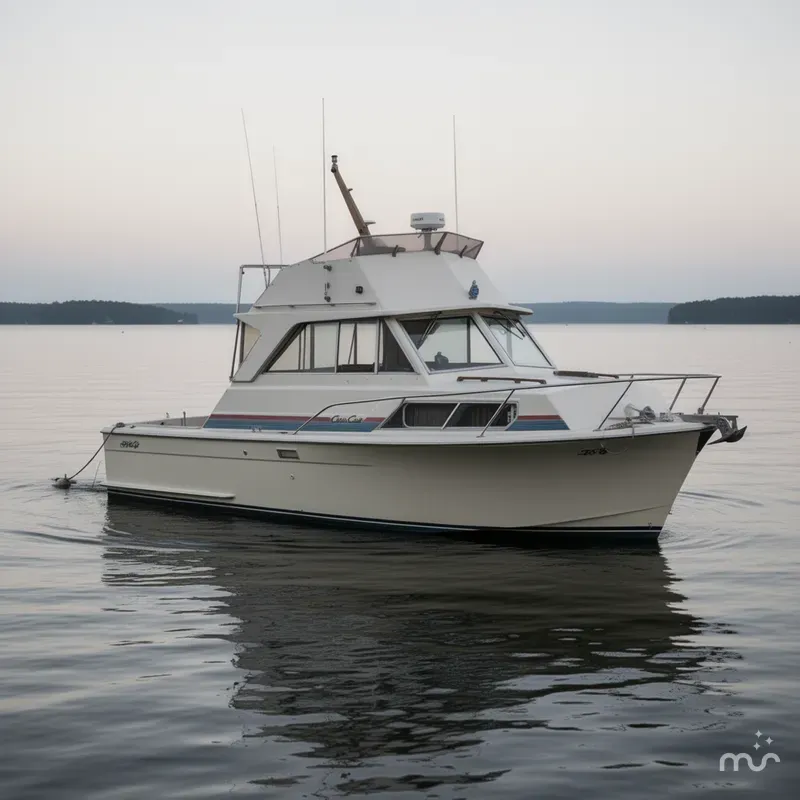 Slide: The Image of Chris-Craft Catalina 33 1973 - 2