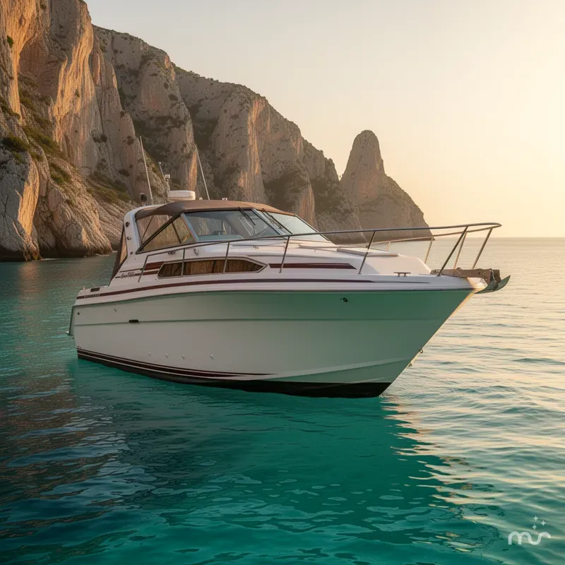 Slide: The Image of Sea Ray Sundancer 260 1984 - 2
