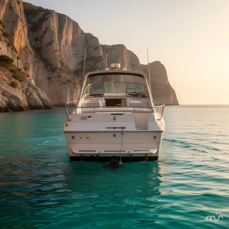 Slide: The Image of Sea Ray Sundancer 260 1984 - 3