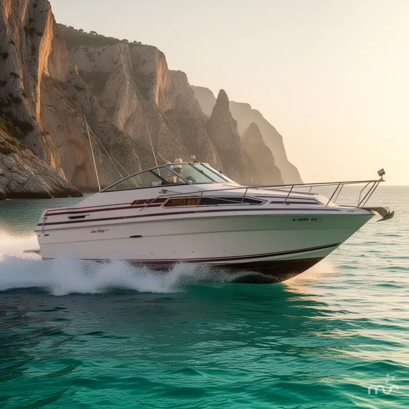 Slide: The Image of Sea Ray Sundancer 260 1984 - 4