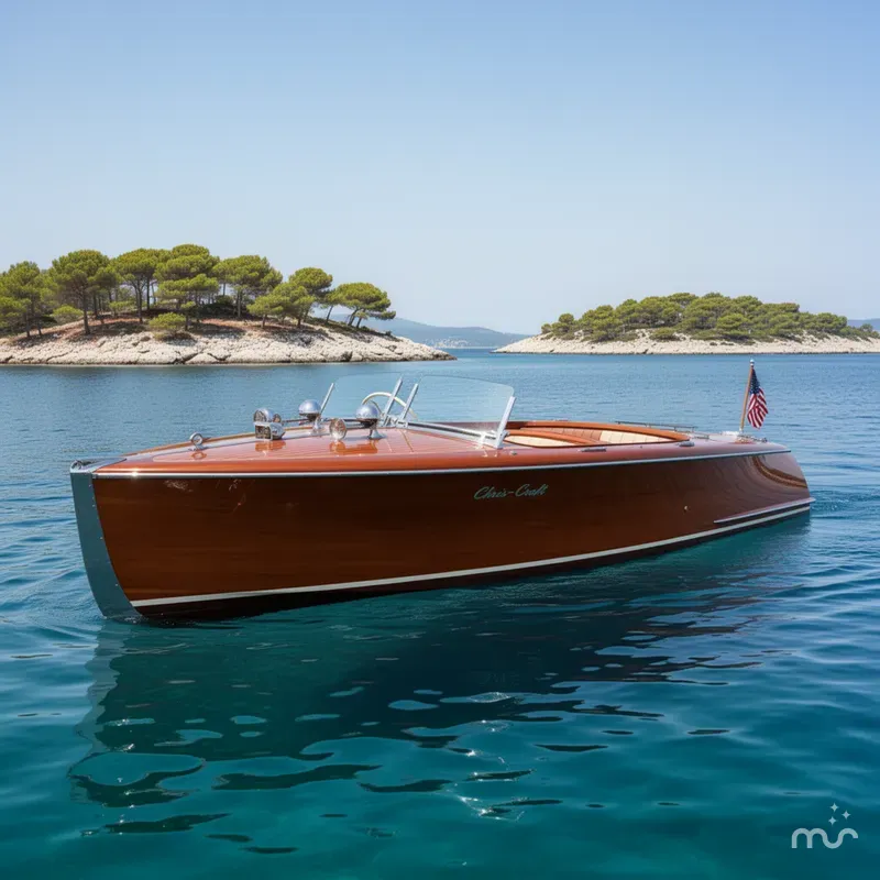 The Image of Chris-Craft Deluxe Runabout 1940 - 0