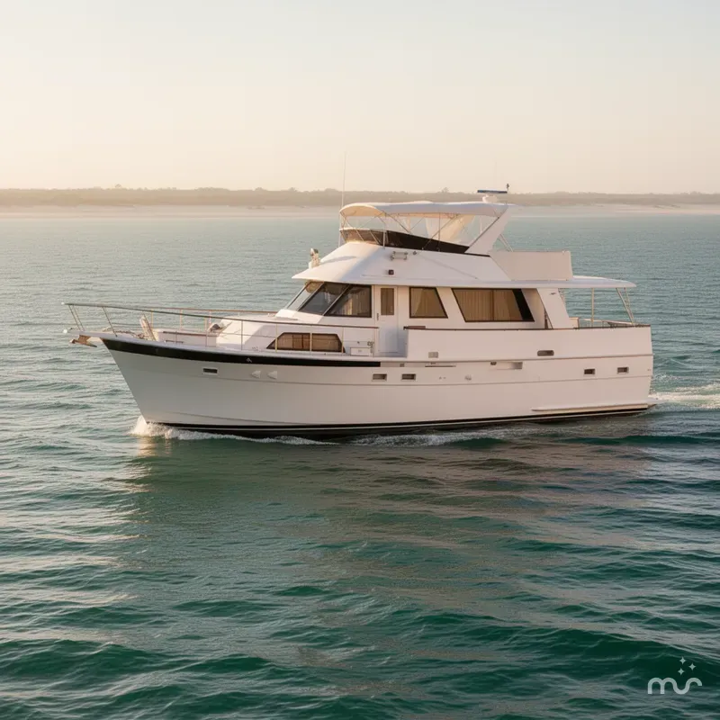 Slide: The Image of Hatteras 56 Motor Yacht 1981 - 2
