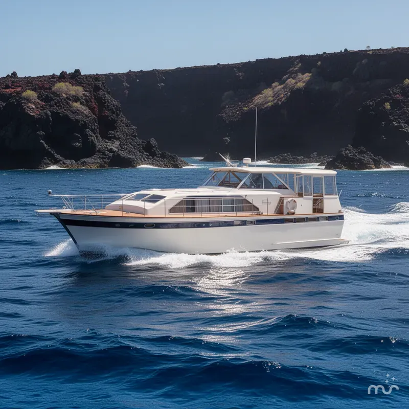 Slide: The Image of Chris-Craft 460 Constellation 1964 - 2