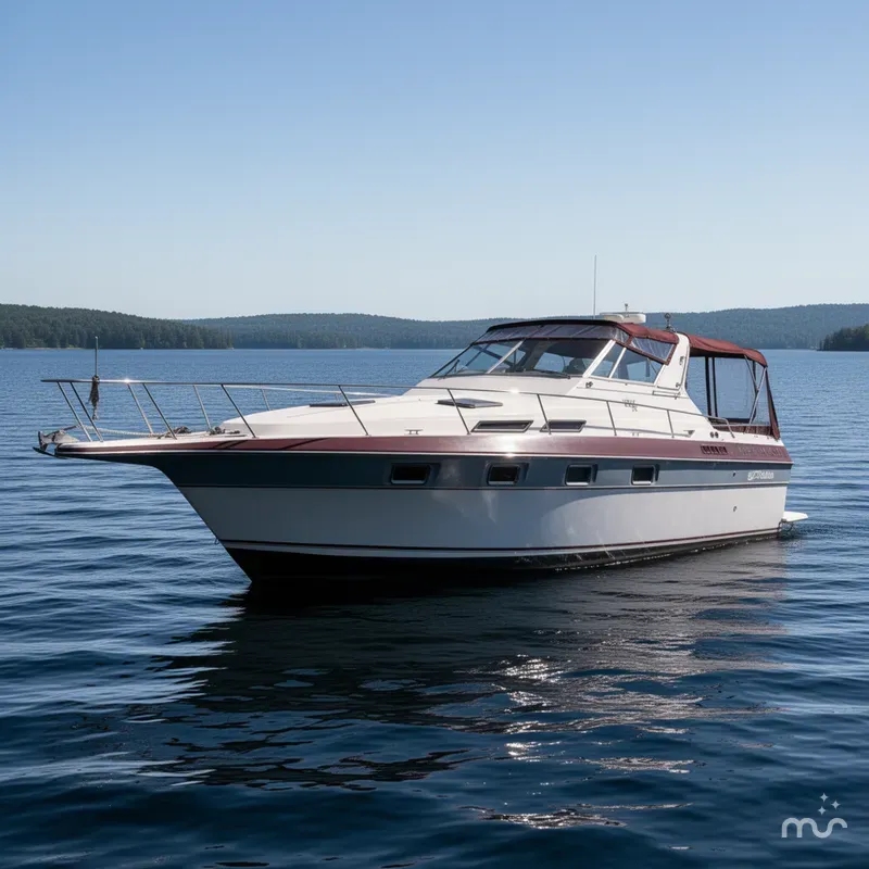 Slide: The Image of Cruisers 336 Ultra Vee 1986 - 2