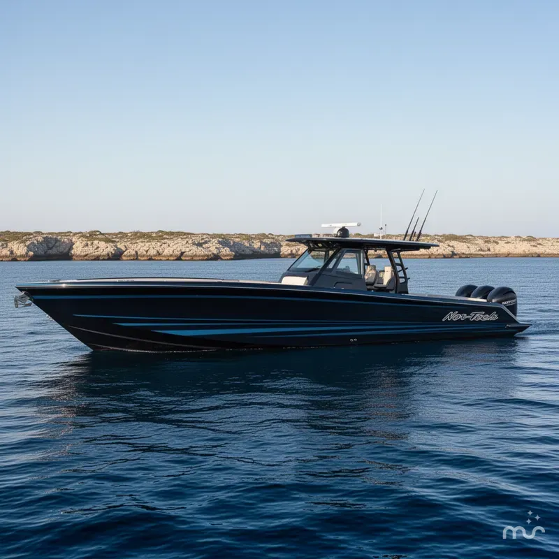 Slide: The Image of Nor-Tech 450 Sport Center Console 2026 - 2