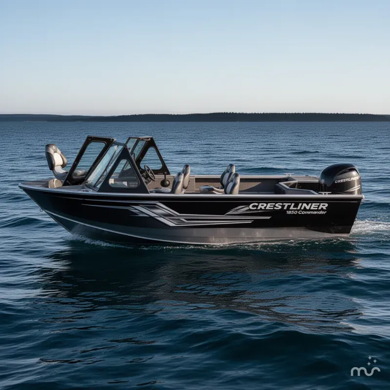Slide: The Image of Crestliner 1850 Commander 2026 - 1