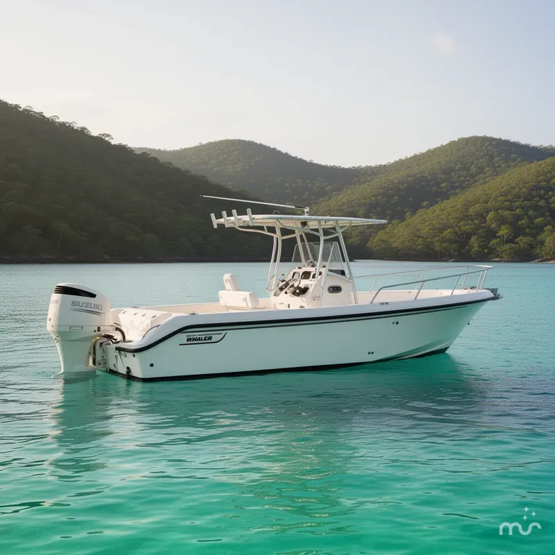 Slide: The Image of Boston Whaler 23 Outrage 2000 - 2