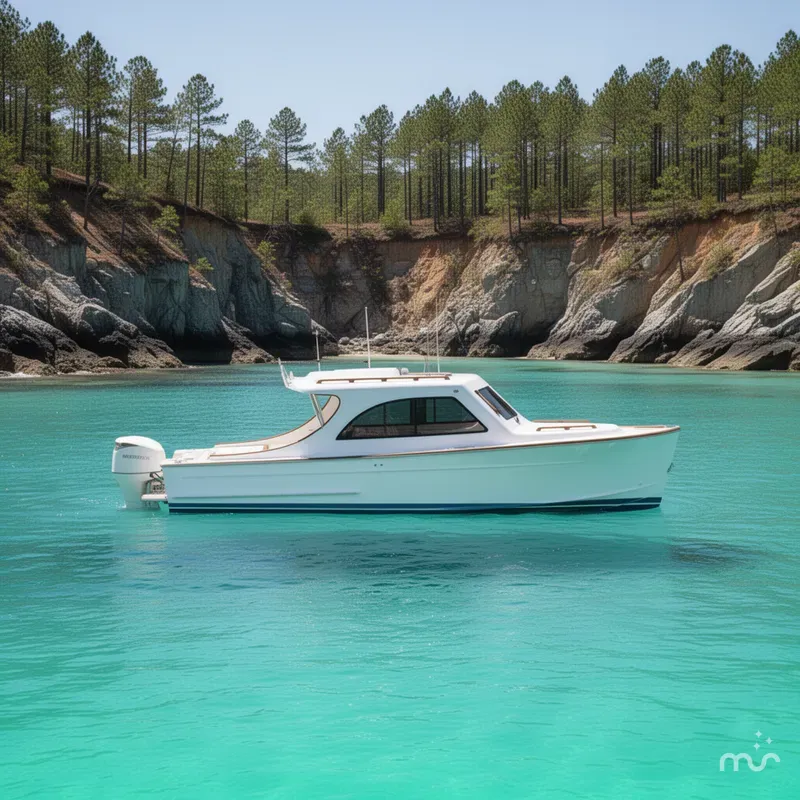 Slide: The Image of Maverick 32 Custom Carolina Picnic Boat 2018 - 2
