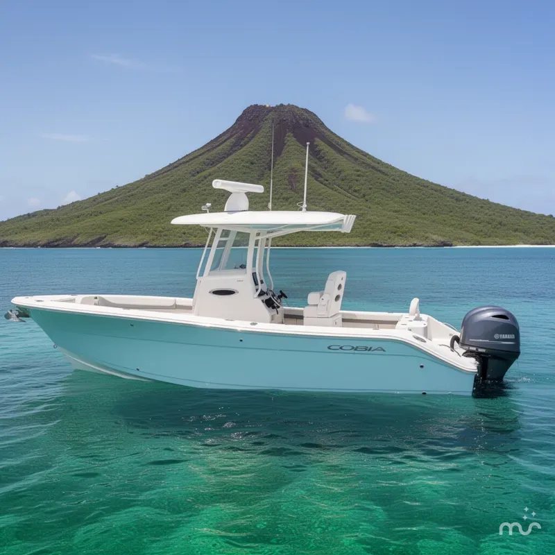 Slide: The Image of Cobia 240 Center Console 2025 - 2