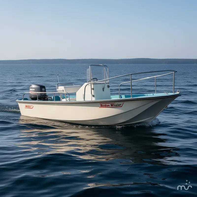 Slide: The Image of Boston Whaler 16 Center Console 1970 - 0