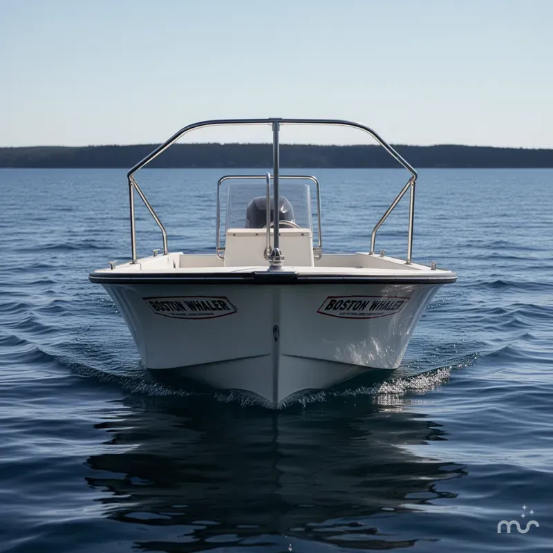 Slide: The Image of Boston Whaler 16 Center Console 1970 - 1