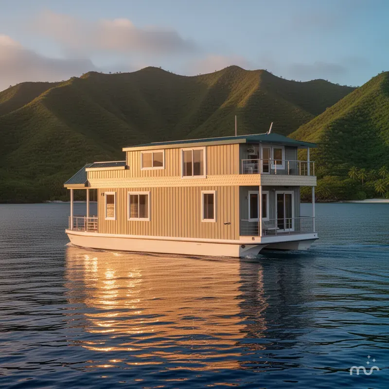 Slide: The Image of Chesapeake 48 Houseboat 2017 - 1
