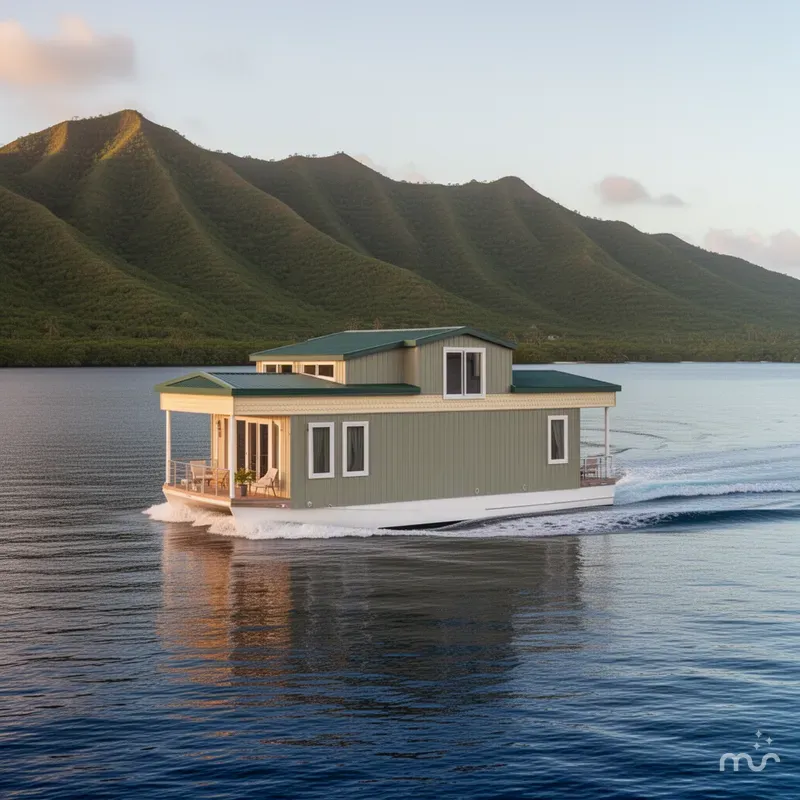 Slide: The Image of Chesapeake 48 Houseboat 2017 - 2