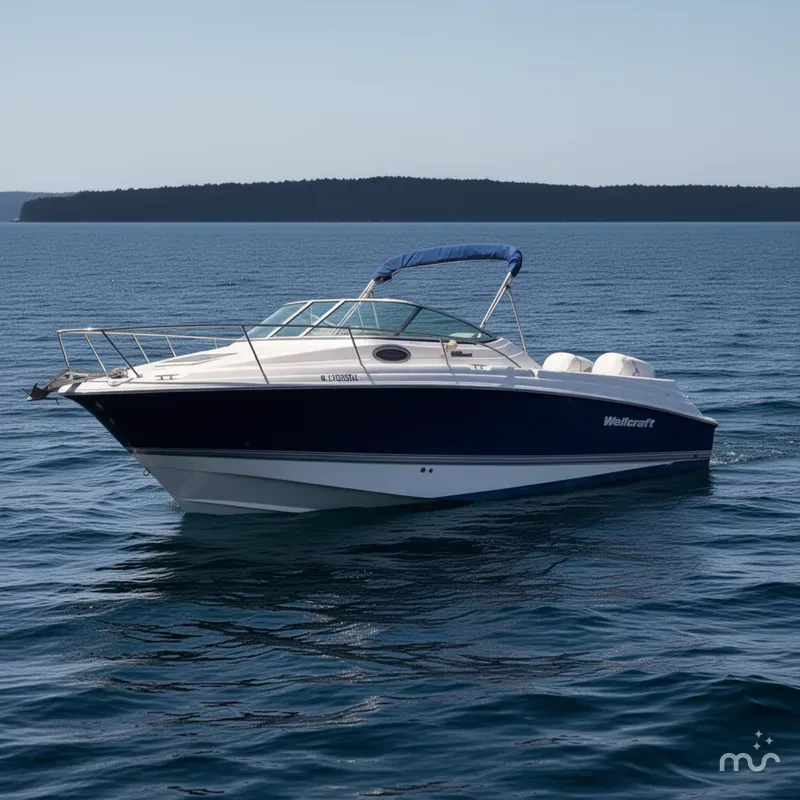 Slide: The Image of Wellcraft 252 Coastal 2004 - 1