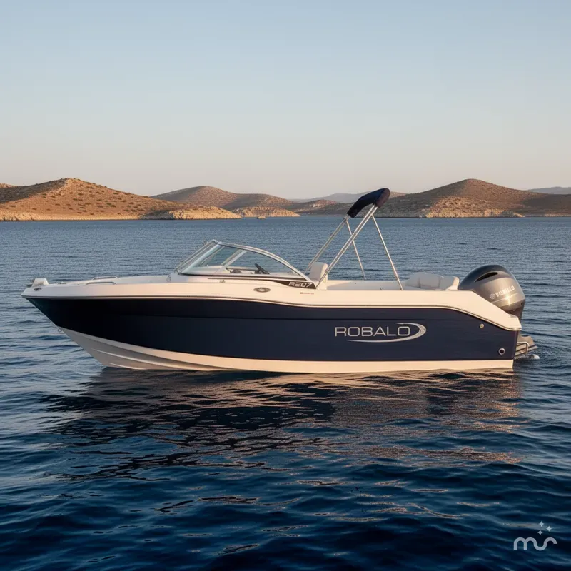 Slide: The Image of Robalo R207 Dual Console 2026 - 2