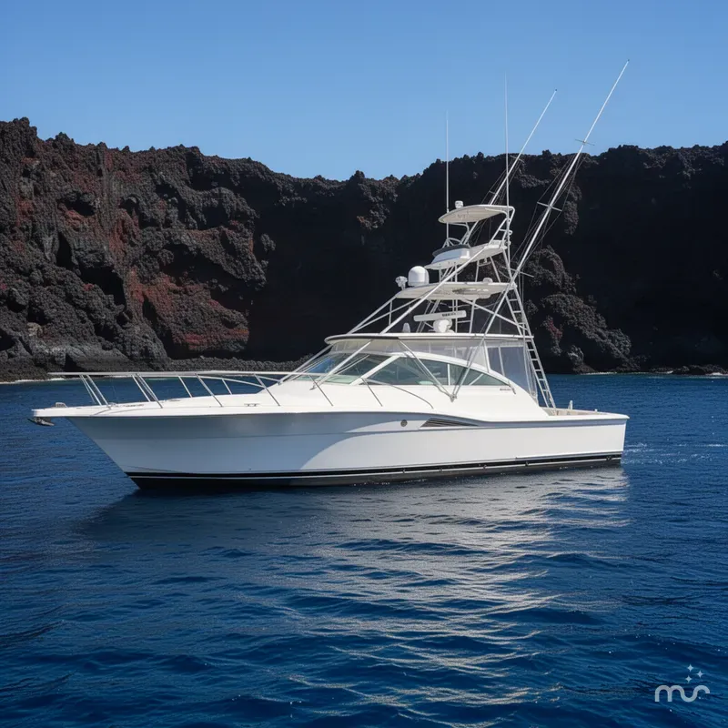 Slide: The Image of Hatteras 39 Sport Express 1995 - 2