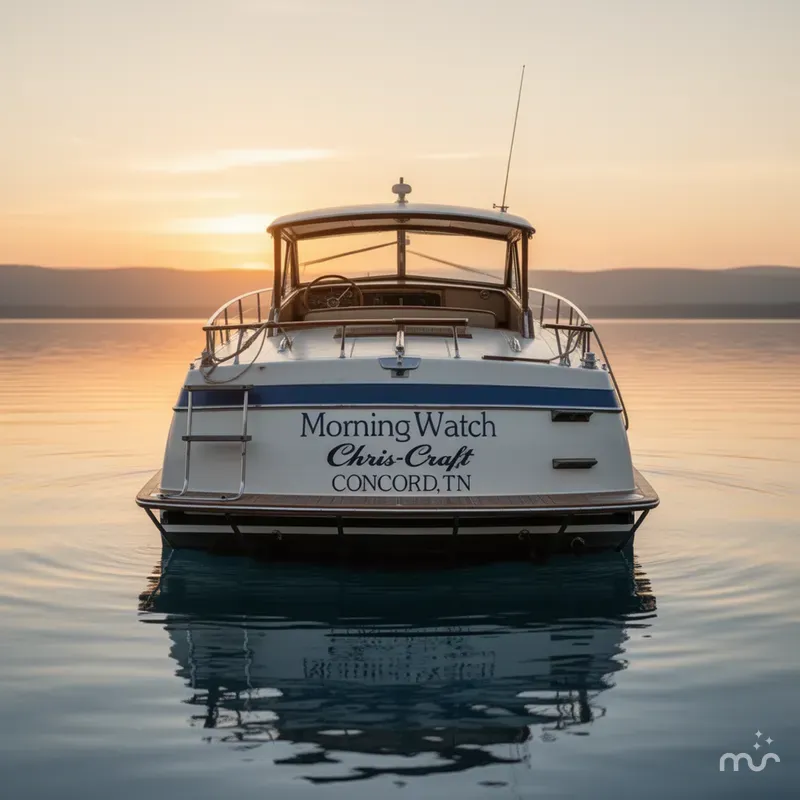 Slide: The Image of Chris-Craft Roamer 36 1962 - 1