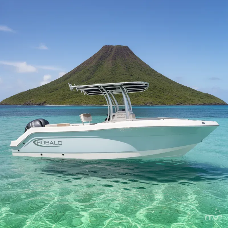 Slide: The Image of Robalo R222 Center Console 2026 - 2