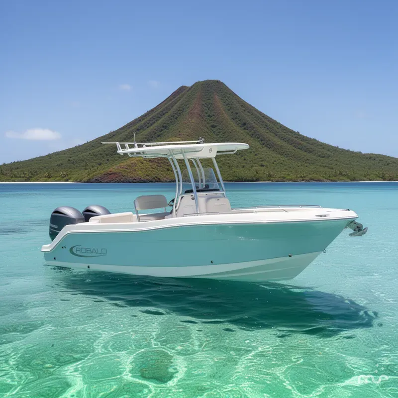 Slide: The Image of Robalo R222 Center Console 2026 - 2