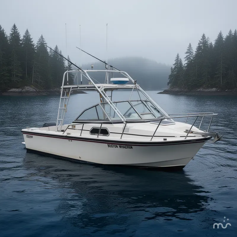 The Image of Boston Whaler Cuddy Tower 1987 - 0