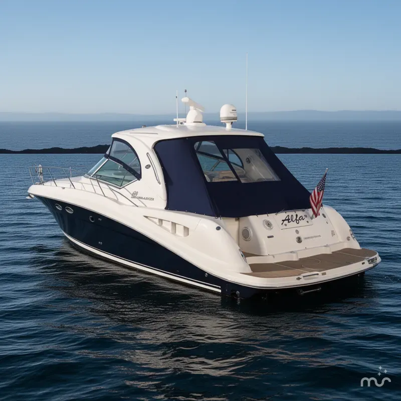 Slide: The Image of Sea Ray 420 Sundancer 2005 - 2