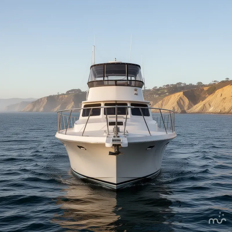 Slide: The Image of Uniflite 42 Flybridge 1973 - 1