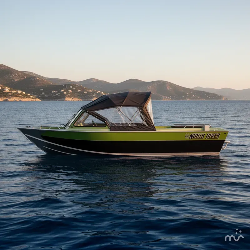 Slide: The Image of North River 21' Commander 2026 - 2