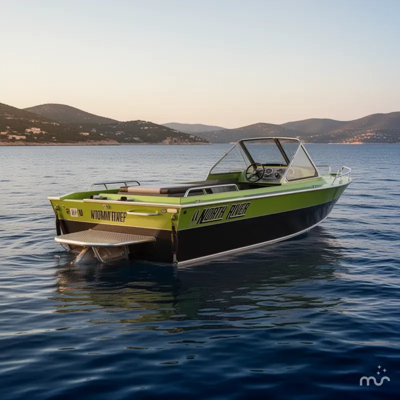 Slide: The Image of North River 21' Commander 2026 - 3