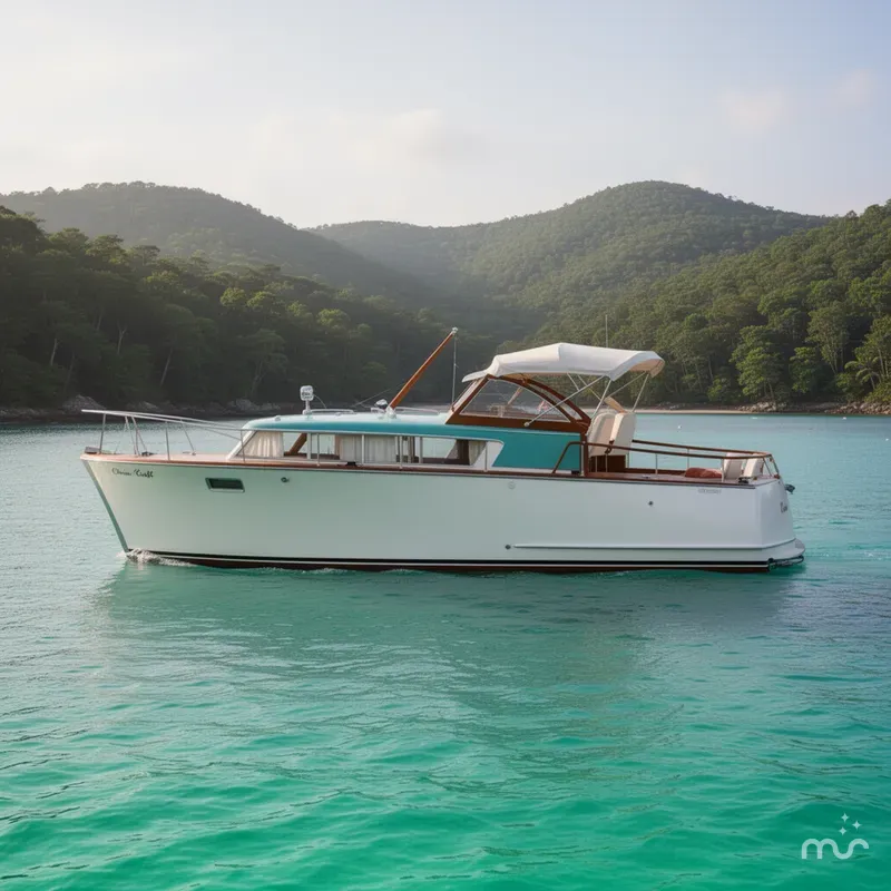 Slide: The Image of Chris-Craft Roamer 36 1961 - 2