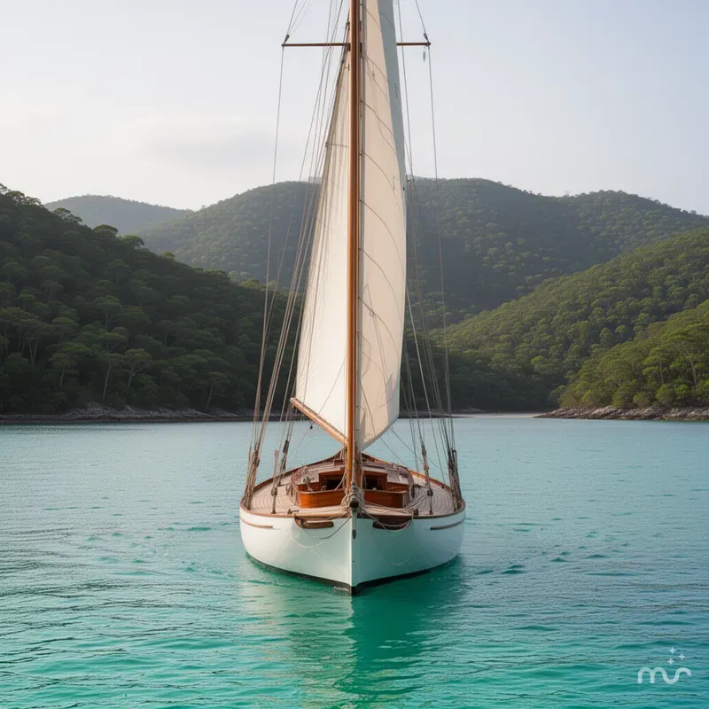 Slide: The Image of Herreshoff Gaff Cutter 1902 - 3