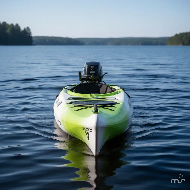 Slide: The Image of Ascend 9R Sport Sit-On - Lime-White 2021 - 2