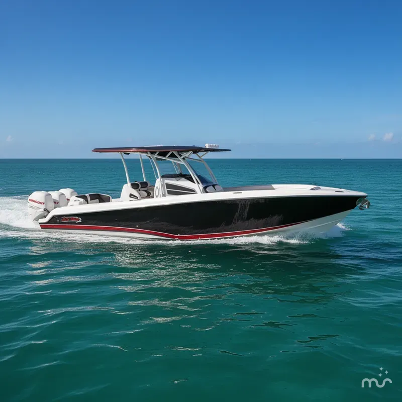 Slide: The Image of Nor-Tech 340 Sport Center Console 2024 - 0