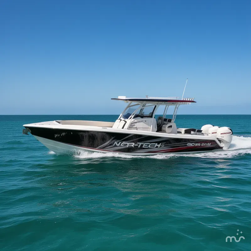 Slide: The Image of Nor-Tech 340 Sport Center Console 2024 - 1