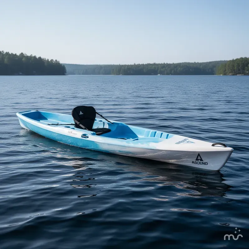 Slide: The Image of Ascend 12R Sport Sit-On - Blue/White 2021 - 0