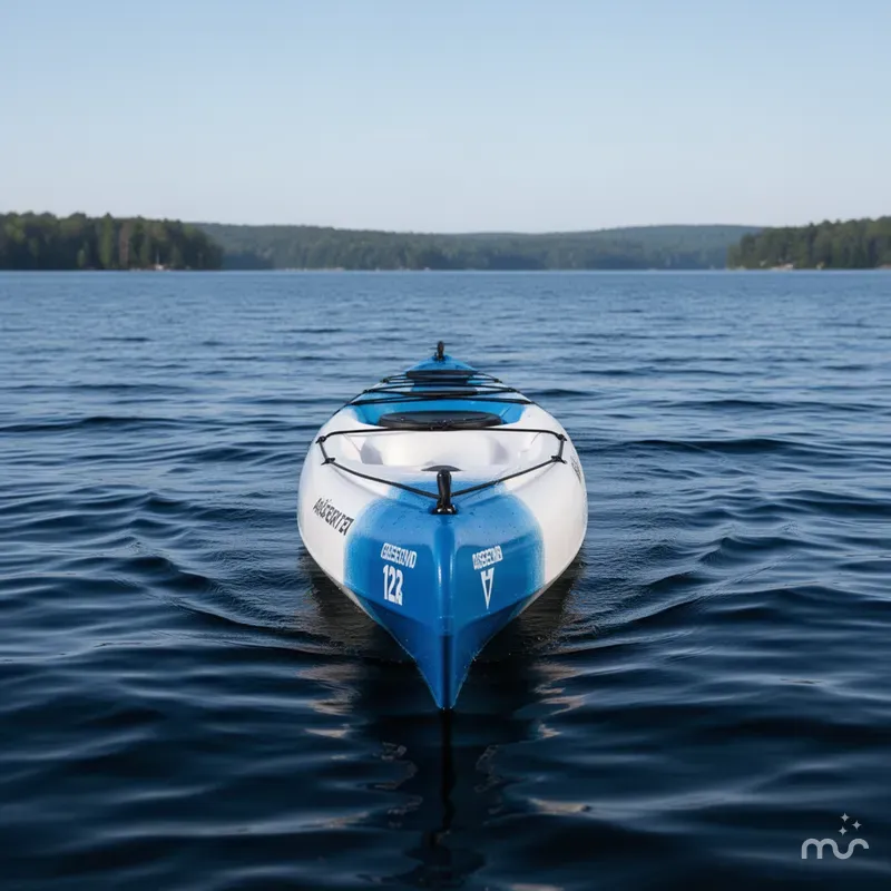 Slide: The Image of Ascend 12R Sport Sit-On - Blue/White 2021 - 2