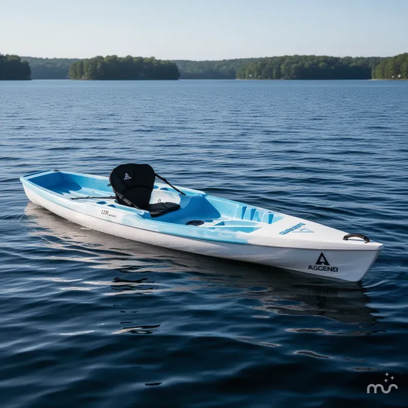 Slide: The Image of Ascend 12R Sport Sit-On - Blue/White 2021 - 0