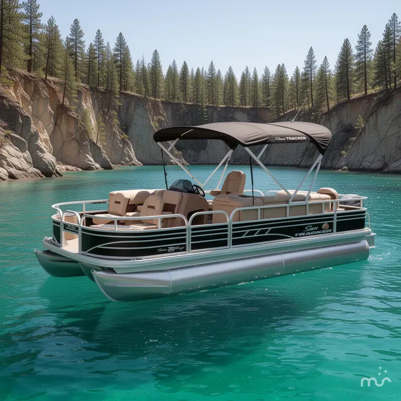 The Image of Sun Tracker Fishin' Barge 20 DLX 2023 - 0