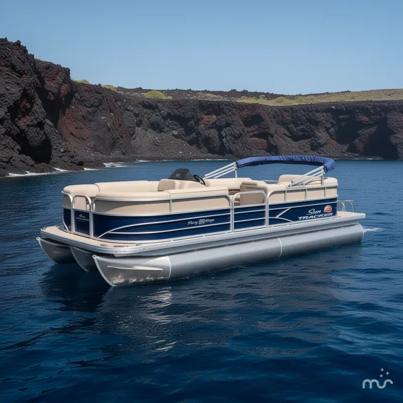 The Image of Sun Tracker Party Barge 20 DLX 2023 - 0