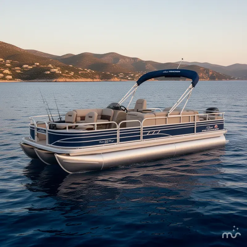 The Image of Sun Tracker Fishin' Barge 22 DLX 2023 - 0