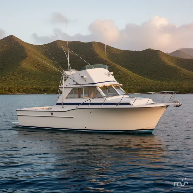 The Image of Bertram 28 Flybridge Cruiser 1972 - 0