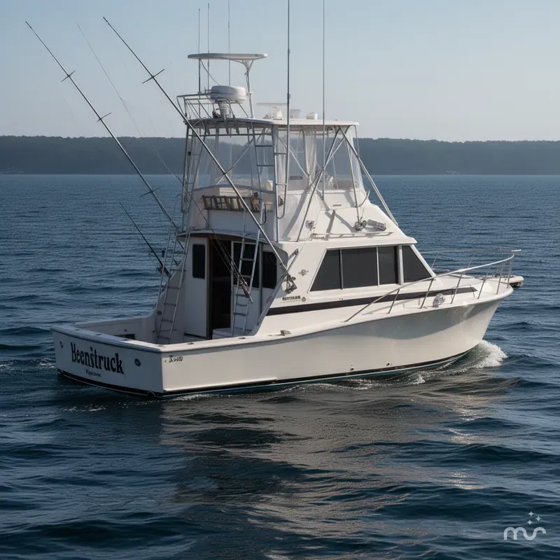 Slide: The Image of Bertram 33 Sport Fisherman 1977 - 0