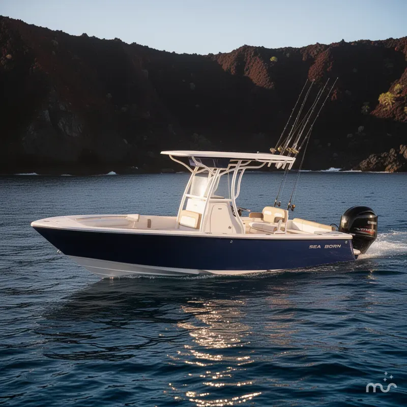 Slide: The Image of Sea Born LX22 Center Console 2023 - 4