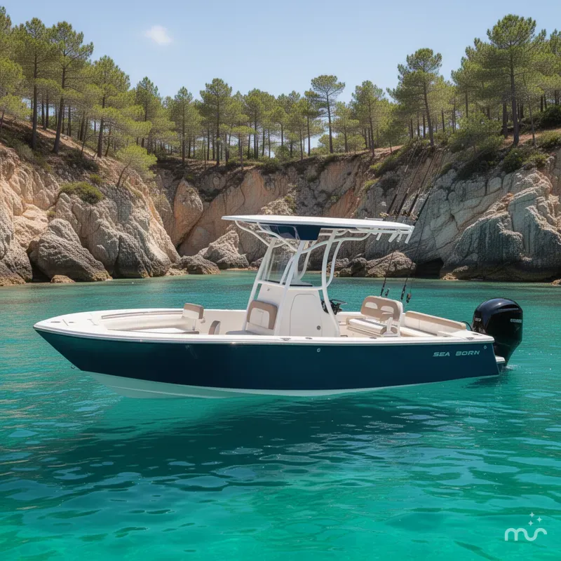 Slide: The Image of Sea Born LX22 Center Console 2022 - 2