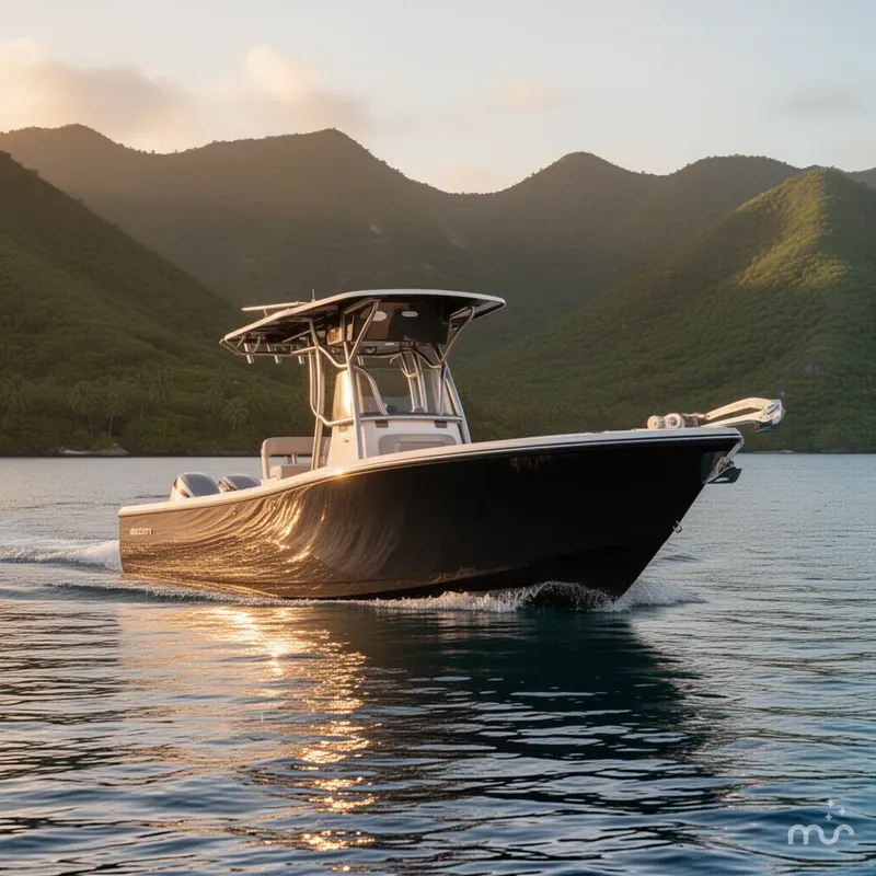 Slide: The Image of Sea Born LX24 Center Console 2022 - 4